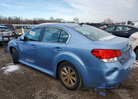 2011 Subaru Legacy 2.5I Premium z USA, uszkodzony, nr VIN 4S3BMBH69B3222314